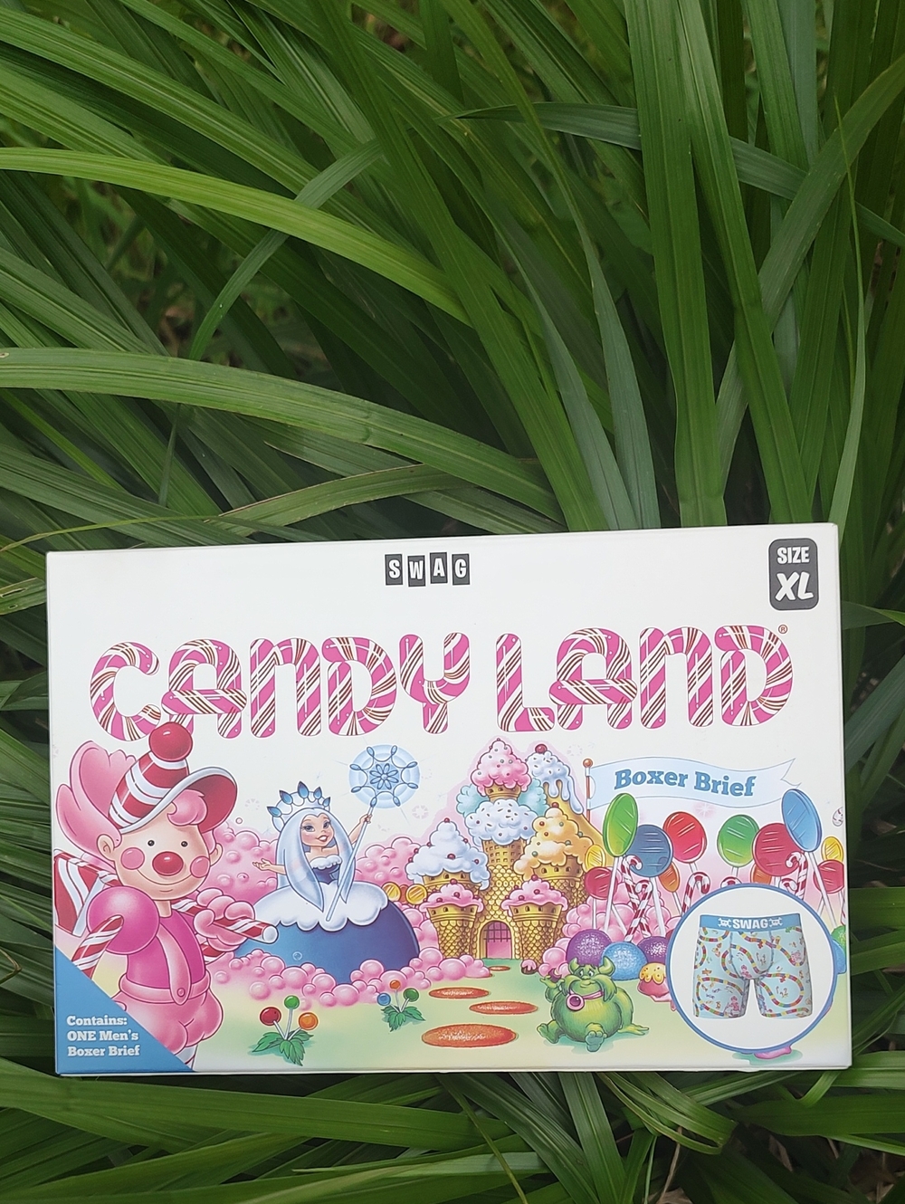 Swag Hasbro Candy Land Mens Novelty Boxers New Sealed In Box Size XL